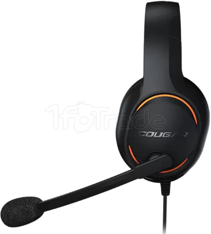 Photo de Casque Gamer filaire Cougar Dive (Noir/Orange)