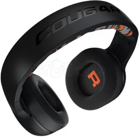 Photo de Casque Gamer filaire Cougar Dive (Noir/Orange)