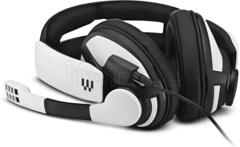 Photo de Casque Gamer filaire Epos GSP 301 (Noir/Blanc)