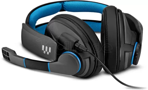 Photo de Casque Gamer filaire Epos GSP 301 (Noir/Bleu)