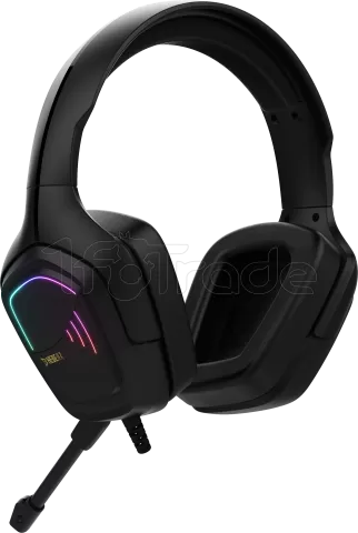 Photo de Casque Gamer filaire Gamdias Hebe E2 RGB (Noir)