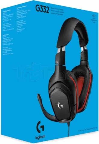 Photo de Casque Gamer filaire Logitech G332 (Noir)