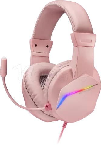 Photo de Casque Gamer filaire Mars Gaming MH122 RGB (Rose)