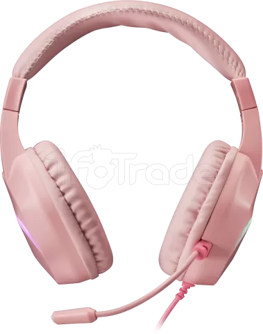 Photo de Casque Gamer filaire Mars Gaming MH122 RGB (Rose)