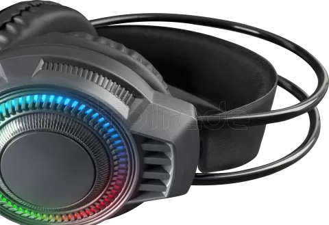 Photo de Casque Gamer filaire Mars Gaming MH124 RGB (Noir)