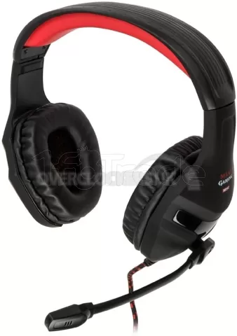 Photo de Casque Gamer filaire  Mars Gaming MH2 (Noir/Rouge)