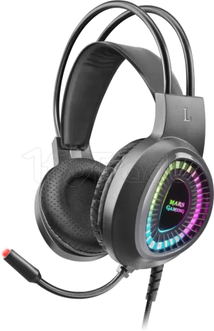 Photo de Casque Gamer filaire Mars Gaming MH220 RGB (Noir)