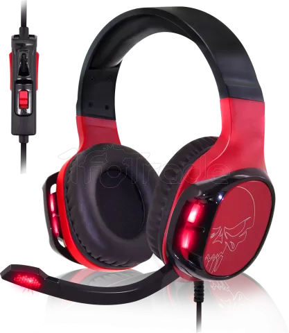 Photo de Casque Gamer filaire Spirit of Gamer Elite-H60 (Noir/Rouge)