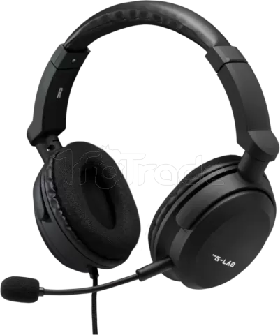 Photo de Casque Gamer filaire The G-Lab Korp Carbon (Noir)