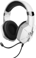 Photo de Casque Gamer filaire Trust GXT 323 Carus (Blanc/Noir)