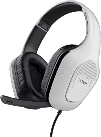 Photo de Casque Gamer filaire Trust GXT 415 Zirox (Blanc)