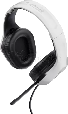 Photo de Casque Gamer filaire Trust GXT 415 Zirox (Blanc)