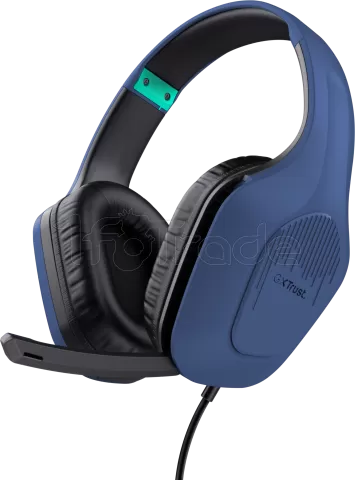 Photo de Casque Gamer filaire Trust GXT 415 Zirox (Bleu)