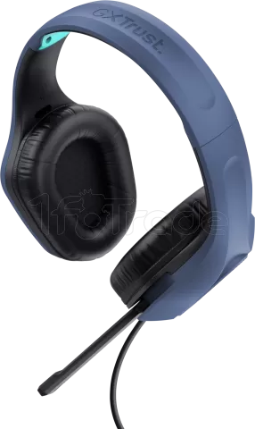 Photo de Casque Gamer filaire Trust GXT 415 Zirox (Bleu)