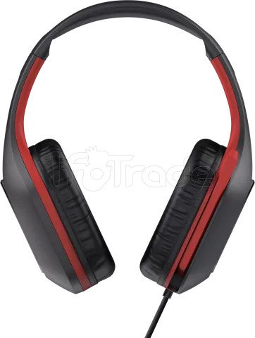 Photo de Casque Gamer filaire Trust GXT 415S Zirox (Noir/Rouge)