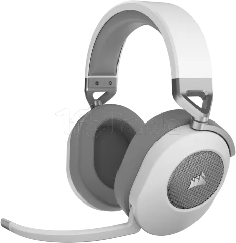 Photo de Casque Gamer sans fil Corsair HS65 (Blanc)