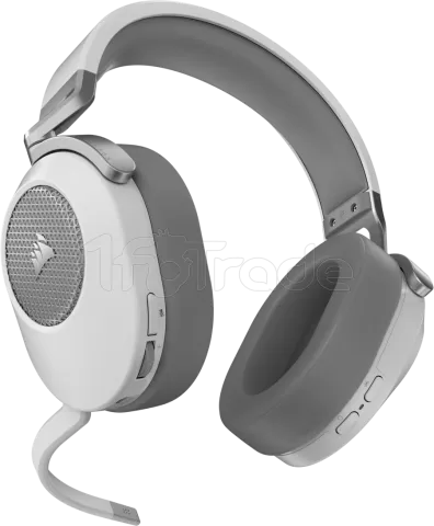 Photo de Casque Gamer sans fil Corsair HS65 (Blanc)