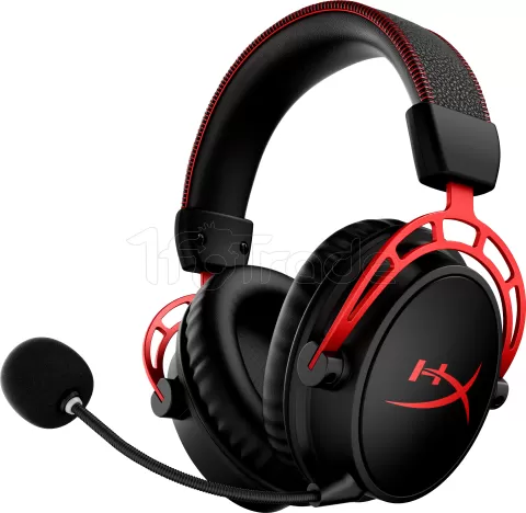 Photo de Casque Gamer sans fil HyperX Cloud Alpha (Noir/Rouge)