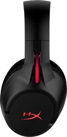 Photo de Casque Gamer sans fil HyperX Cloud Flight (Noir/Rouge)