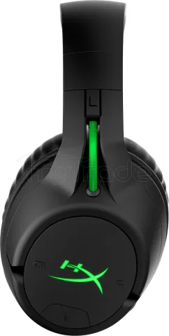 Photo de Casque Gamer sans fil HyperX CloudX Flight Xbox (Noir/Vert)