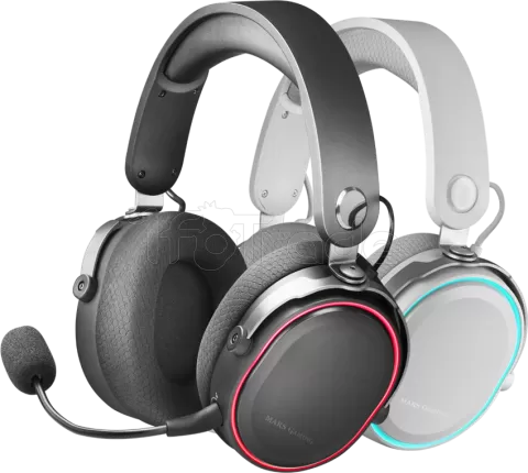 Photo de Casque Gamer sans fil Mars Gaming MHW RGB (Noir)