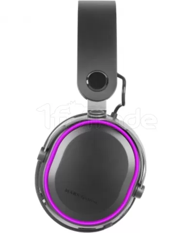 Photo de Casque Gamer sans fil Mars Gaming MHW RGB (Noir)