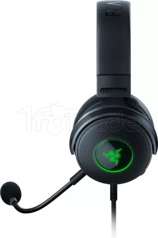 Photo de Casque Gamer sans fil Razer Kraken V3 Hypersense (Noir)