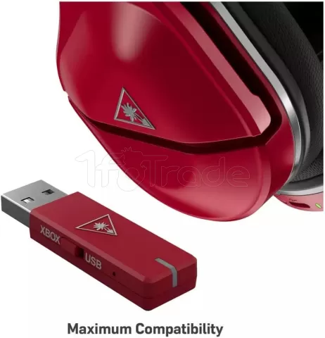 Photo de Casque Gamer sans fil Turtle Beach Stealth 600 Gen2 Max (Rouge)