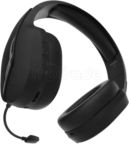 Photo de Casque Gamer sans fil Zalman HPS700W (Noir)