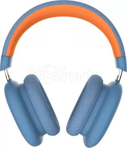 Photo de Casque Micro Bluetooth T'nB Bounce (Bleu/Orange)