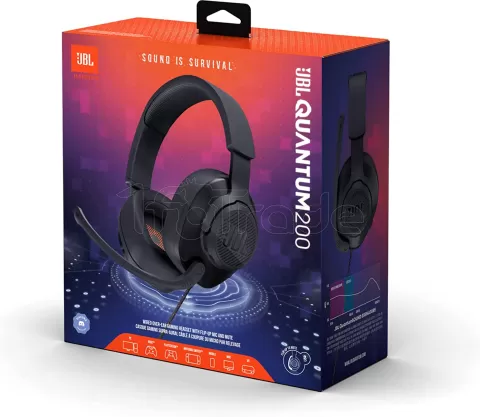 Photo de Casque Micro filaire JBL Quantum 200 (Noir)