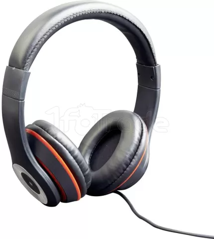 Photo de Casque Micro Gembird MHS-LAX-B (Noir)