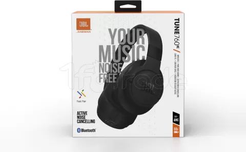 Photo de Casque Micro JBL Tune 760NC (Noir)