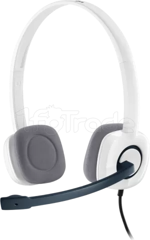 Photo de Casque Micro Logitech H150 (Blanc)