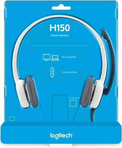 Photo de Casque Micro Logitech H150 (Blanc)