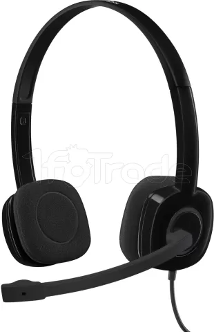 Photo de Casque Micro Logitech H151 Stereo (Noir)