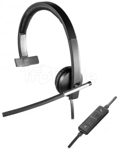 Photo de Casque Micro Logitech H650e Mono (Noir)