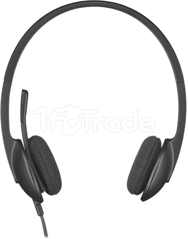 Photo de Casque Micro Logitech Headset H340 USB (Noir)