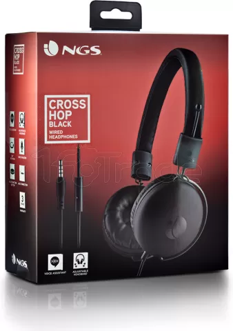 Photo de Casque Micro NGS Croos Hop (Noir)