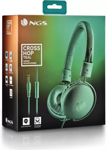 Photo de Casque Micro NGS Croos Hop (Vert)