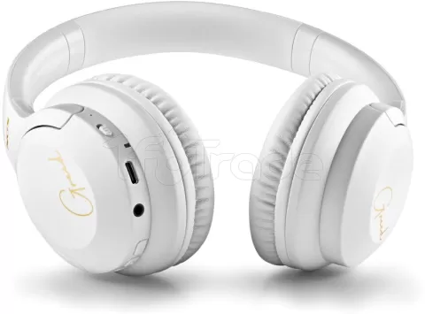 Photo de Casque Micro sans fil Bluetooth NGS Artica Greed (Blanc)