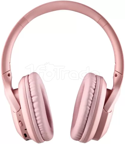 Photo de Casque Micro sans fil Bluetooth NGS Artica Greed (Rose)