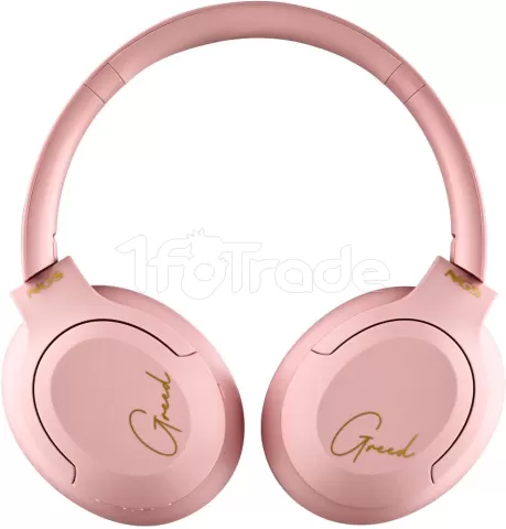 Photo de Casque Micro sans fil Bluetooth NGS Artica Greed (Rose)