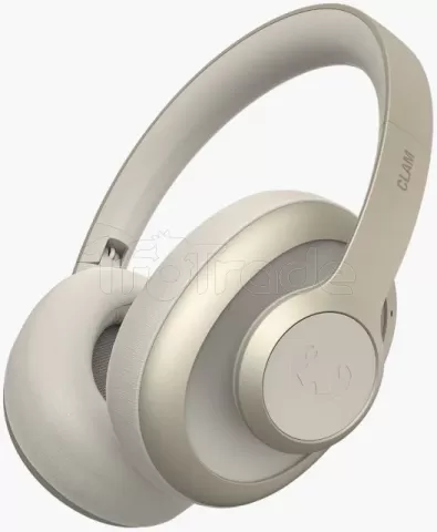 Photo de Casque sans fil Bluetooth Fresh'n Rebel Clam Blaze (Beige)