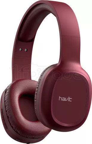 Photo de Casque sans fil Bluetooth Havit H2590BT Pro (Rouge)