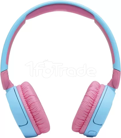 Photo de Casque sans fil pour enfants JBL JR310BT (Bleu/Rose)