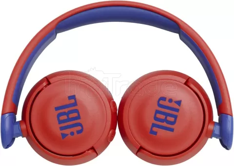 Photo de Casque sans fil pour enfants JBL JR310BT (Rouge/Bleu)