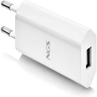 Photo de Chargeur secteur NGS 1x port USB (Blanc)