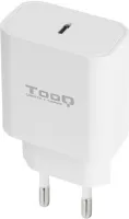 Photo de Chargeur secteur TooQ TQWC-PDUSBC20 1 port USB-C 20W (Blanc)