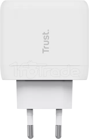 Photo de Chargeur secteur Trust Maxo 1x port USB-C - 65W (Blanc)